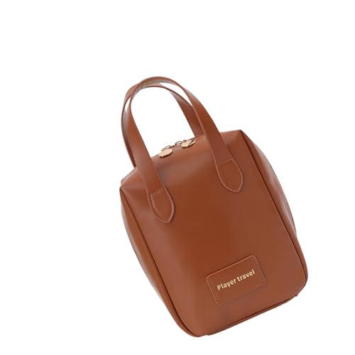 Shell Cosmetic Bag Große Kapazität Toilettenbeutel PU Leder Make Up Tasche Ästhetische Make Up Aufbewahrung Für Frauen Mädchen von GKYQVE