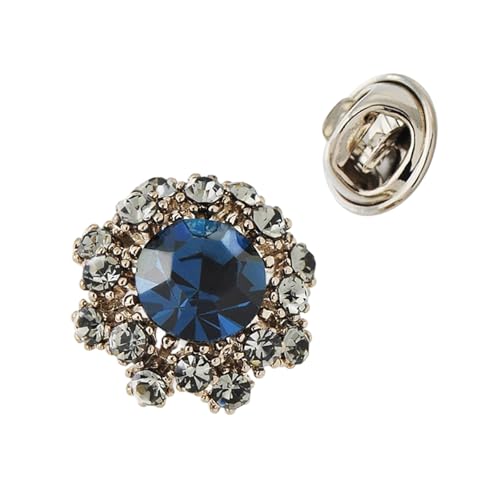 Sparkling Crystal Brosche Mit Schillernden Steinen Sicherer Förderanlagenpin Accessoire Für Kleidermäntel Formelle Veranstaltung Modische Hochzeitsbrosche von GKYQVE
