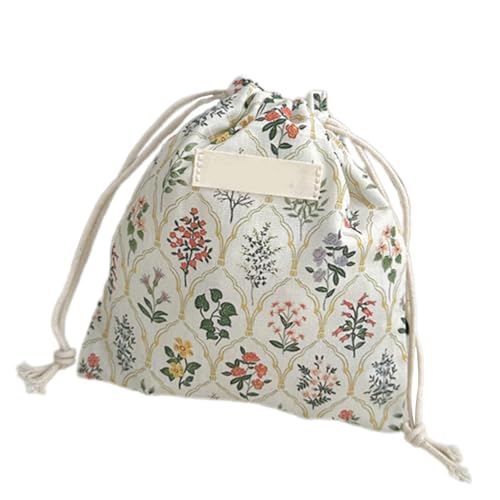 GKYQVE Stilvolle Kordelkordel Toiletten Organisierte Tasche Mit Japanischen Blumendruckkosmetikbeutel Aufbewahrungstaschen Für Männer Und Frauen Tragbar Organisiert von GKYQVE
