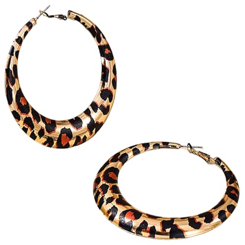 Stilvolle Leoparden Rundschstene Ohrringe Anspruchsvoller Kreisförmiger Anhänger Mit Leoparden Druck Für Trendsetters Leopardendruck Stilvolle Leoparden Rundschstene Ohrringe Anspruchsvoller Kreisförmiger Anhänger Mit Leoparden Druck Für Trendsetters Leopardendruck von GKYQVE