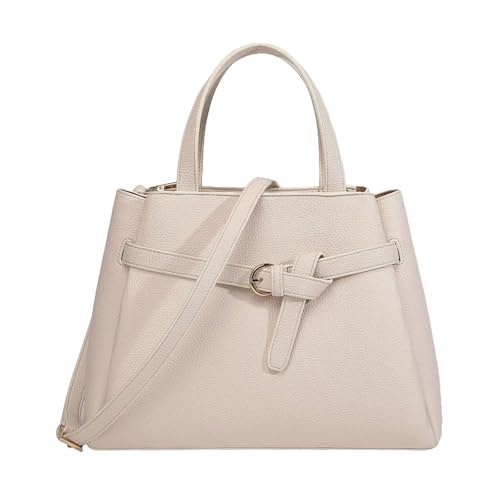 Stilvolle Umhängetasche Für Frau PU Leder Handtasche Satchel Geldbeutel Casual Crossbody Solid Color Modern Frauen Top Lässig Schulter Feste Farbe von GKYQVE