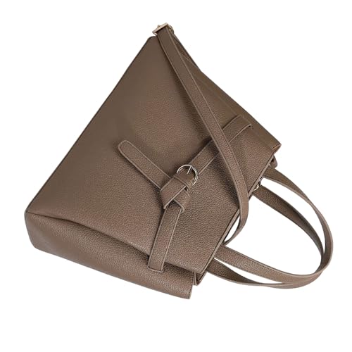 Stilvolle Umhängetasche Für Frau PU Leder Handtasche Satchel Geldbeutel Casual Crossbody Solid Color Modern Frauen Top Lässig Schulter Feste Farbe von GKYQVE