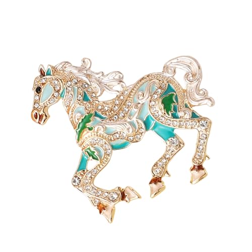 Tragbare Pferdestift Bequemer Tragenschmuck Mit Poliertem Finish Für Tägliche Wear Alloy Animal Brosche von GKYQVE