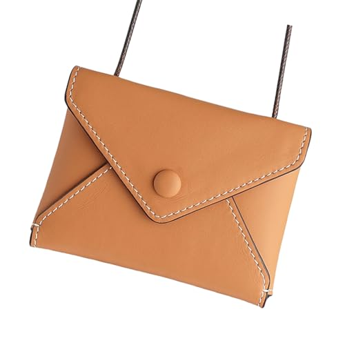 GKYQVE Unisex Münzbeutel Mit Schultergurt Leder Brieftasche Verschleiß Resistenter Stoff Geldbeutel Schlüsselhalter Kompakte Münzbranche von GKYQVE