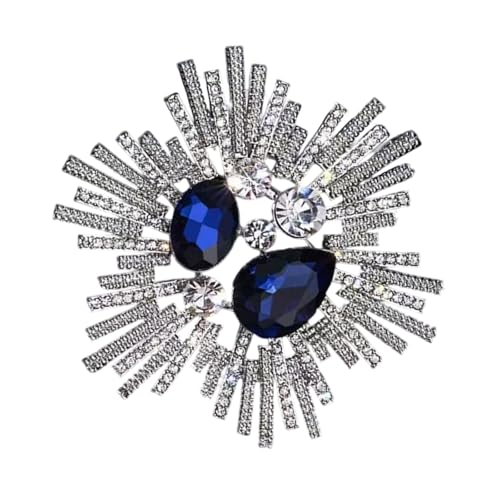 Vintage Baroques Kristall Strassbrosche Für Frauen Elegantes Multifunktionales Schmuckzubehör Accessoire Leichtgewichtig von GKYQVE
