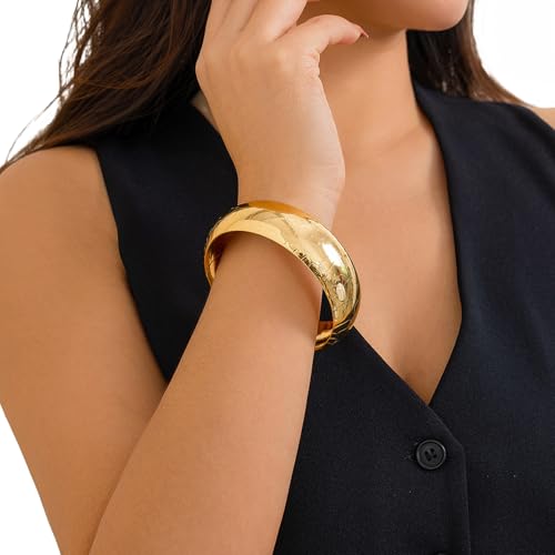 Vintage Punk Metal Wide Bangles Statement Hand Schmuck Metall Textur Grunge Schmuck Steampunks Armreifen Für Mode Outfit Frauen Armreifen Vintage Punk Metal Wide Bangles Statement Hand Schmuck Metall Textur Grunge Schmuck Steampunks Armreifen Für Mode Outfit Frauen Armreifen von GKYQVE