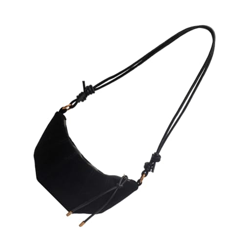 Vintage Solid Farb Velvets PU Leder Umhängetasche Für Frauen Koreanische Mode Kleine Handtasche Verstellbares Crossbody Geldbeutel PU Handtasche von GKYQVE