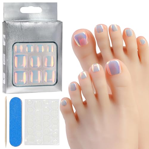 Vollständige Cover Zehennagel Tipps Falsche Zehennägel Drücken Auf Künstlicher Stock Für Frauen Mädchen Katzen Eyes Vollhilfe Tipps Drücken Sie Auf von GKYQVE