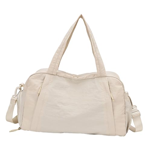 GKYQVE Wasserfestes Fitnessstudio Sports Reisetasche Mit Mehreren Taschen Verstellbarer Schultergurt Für Reisebereich Oxfords Stoff Mehrzweck Travel Sports Bag von GKYQVE