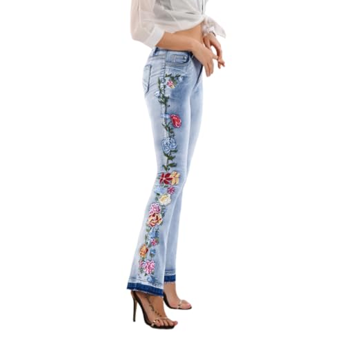 GKZA Hose Y2K Schwarze Jeans Damen High Waist Jeans Damen Skinny Jeans Damen Cargohose Damen Baggy Jeanshose Damen Jeans Straight Leg Damen High Waist Jeans Breite Jeans Cargohose Damen Breite von GKZA