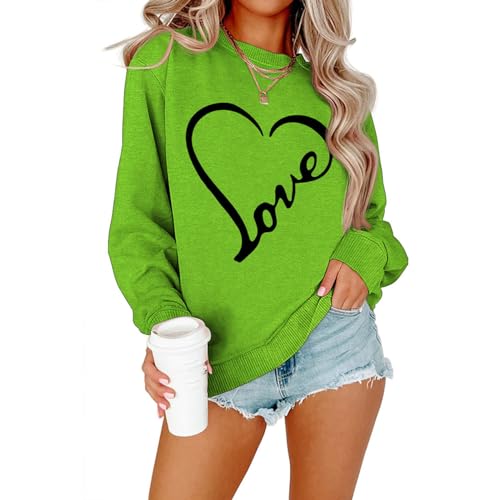 Longsleeve Damen Damen Sweatshirt Langarmshirts Sweatshirt Damen Mit Kapuze Long Pullover Damen Langarm Pullover Fledermausärmel Damen Sweater Damen Oversized Pullover Fledermausärmel Damen ZM474 von GKZA