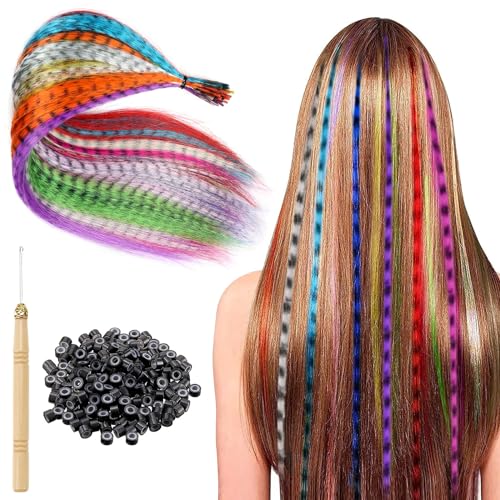 Haarsträhnen zum Einklipsen Haarverlängerung 52 Stück Haarsträhne Hair Extensions Clip in Extensions Bunte Haarsträhnen Haar Extensions Haarverlängerungen für Mädchen Damen Haarsträhnen zum Einklipsen Haarverlängerung 52 Stück Haarsträhne Hair Extensions Clip in Extensions Bunte Haarsträhnen Haar Extensions Haarverlängerungen für Mädchen Damen von GKZB