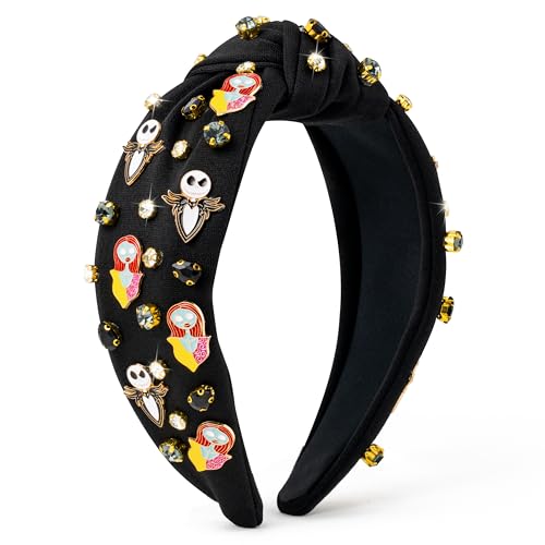 Halloween-Knoten-Stirnband, Geschenk für Frauen und Mädchen Halloween-Knoten-Stirnband, Geschenk für Frauen und Mädchen von GKgyeus