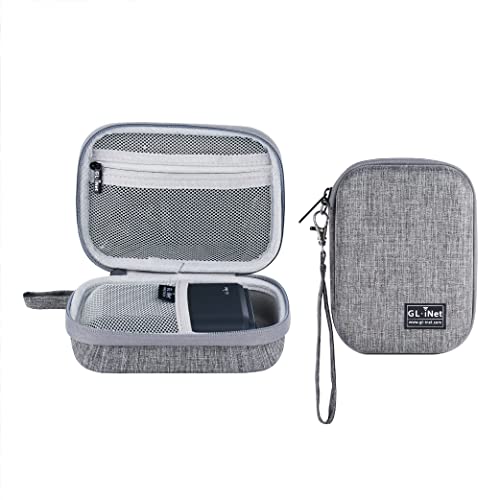 Gadget Organizer Case für Reise-Router GL-AXT1800/ MT1300/ SFT1200/ E750, Ladegeräte, Kabel und Zubehör, robuste und langlebige Tasche, Handtragetasche aus Eva, stoßfest, wasserabweisend (Grey) von GL.iNet