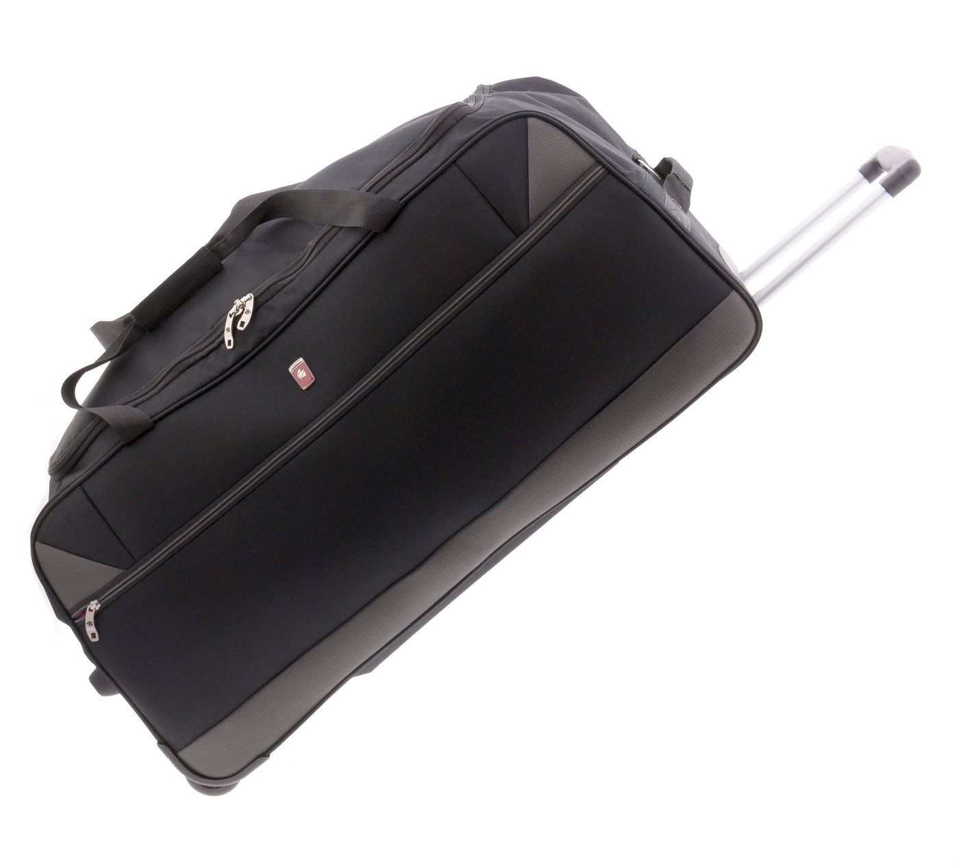 GLADIATOR Reisetasche mit Rollen - JUMBO - 80 cm - 104 Liter - 2,8 kg, blau, rot, schwarz von GLADIATOR