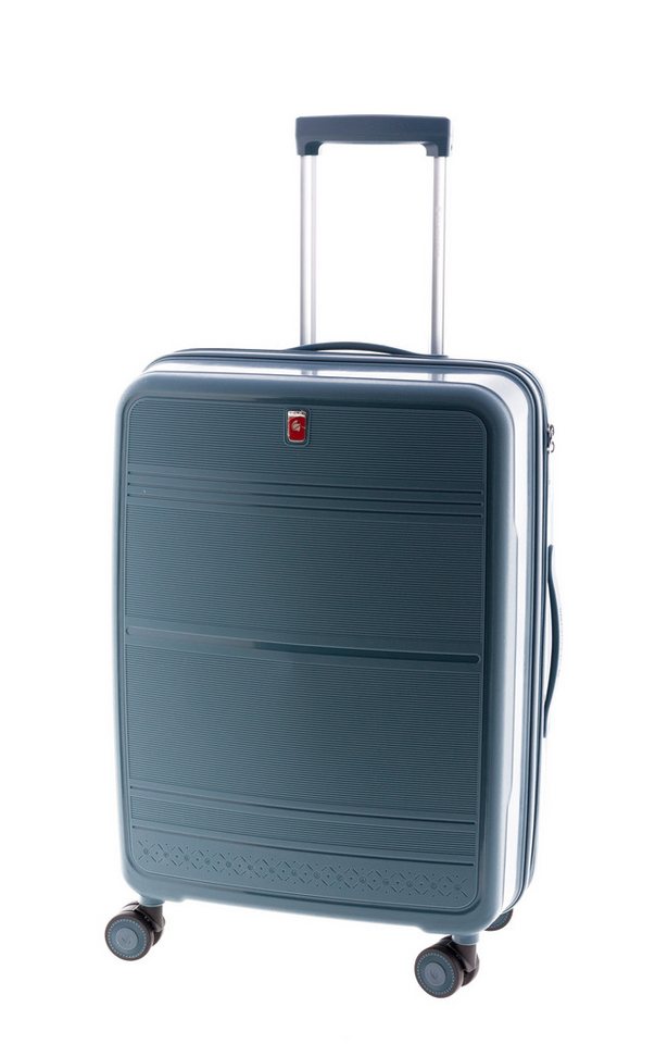 GLADIATOR Trolley Größe M - 80 Liter Volumen - 65cm - 4 Rollen - 4 Farben, Vollständig gefütterter Innenraum mit Volumenerweiterung von GLADIATOR