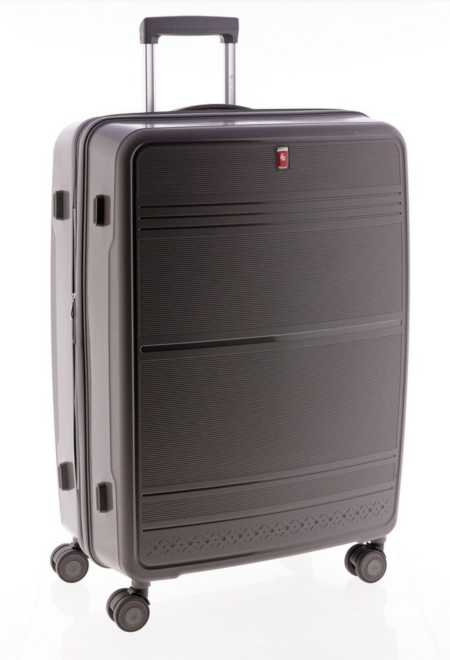 GLADIATOR Trolley XL - 115 Liter Volumen - 75cm - 4 Rollen - 4 Farben, Vollständig gefütterter Innenraum mit Volumenerweiterung von GLADIATOR