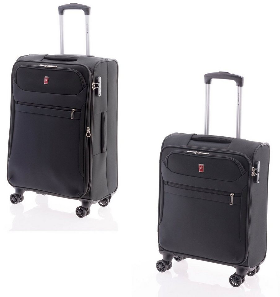 GLADIATOR Trolleyset 2-teilig - 68 cm + 55 cm - 4 Rollen - Dehnfalte - 3 Farben GLADIATOR Trolleyset 2-teilig - 68 cm + 55 cm - 4 Rollen - Dehnfalte - 3 Farben von GLADIATOR