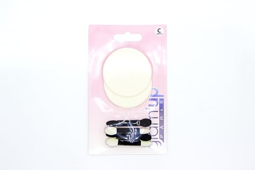 Aurore Beauté - Schwamm-Set: 2 Schwämme für Grundierung + 4 Schaumstoff-Applikatoren für Lidschatten Aurore Beauté - Schwamm-Set: 2 Schwämme für Grundierung + 4 Schaumstoff-Applikatoren für Lidschatten von GLAM UP