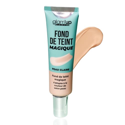 Glam'Up Paris – Magic Foundation – Teint-Perfektionator – passt sich der Hautfarbe an – 20 ml – Nr. 1 Nude von GLAM UP