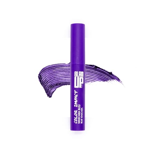 Glam'Up Paris – Mascara Purple – Color Impact – Ultra Pigmentiert – langer Halt – intensiver Blick – Volumen & Länge – ohne Pakete – Violett von GLAM UP
