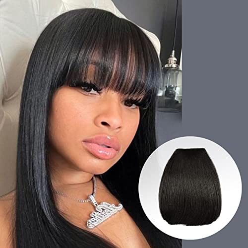Glam21Usa Pony mit Clip, süßer Pony, chinesischer Pony, synthetische Haarverlängerungen für Frauen, süßer Pony (dunkelbrauner Pony, 2 Explosion Ch Glam21Usa Pony mit Clip, süßer Pony, chinesischer Pony, synthetische Haarverlängerungen für Frauen, süßer Pony (dunkelbrauner Pony, 2 Explosion Ch von GLAM21USA