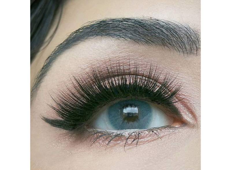 GLAMLENS Monatslinsen Sehr stark deckende und natürliche blaue Linsen "Grace Blue" von GLAMLENS