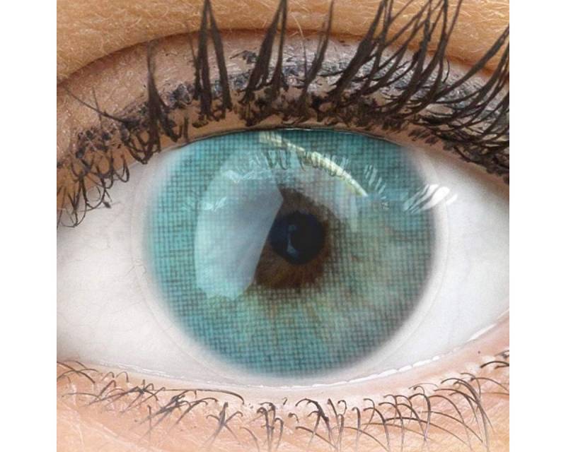 GLAMLENS Monatslinsen Sehr stark deckende und natürliche blaue Linsen "Venedig Blue" von GLAMLENS
