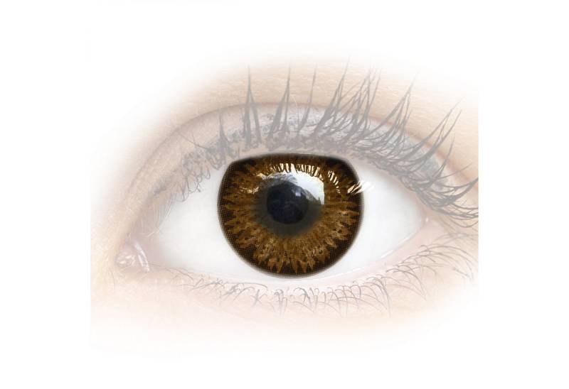 GLAMLENS Monatslinsen Stark deckende & natürliche braune Linsen Choco mit/ohne Stärke von GLAMLENS