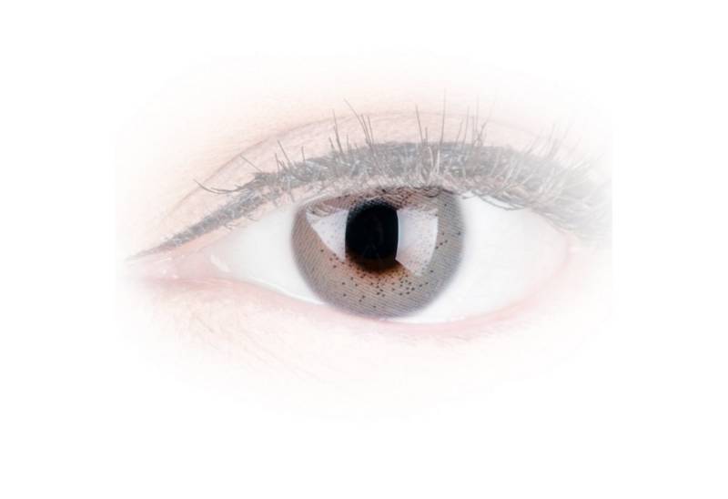 GLAMLENS Monatslinsen Sehr stark deckende und natürliche graue Linsen "Lacey Gray" von GLAMLENS