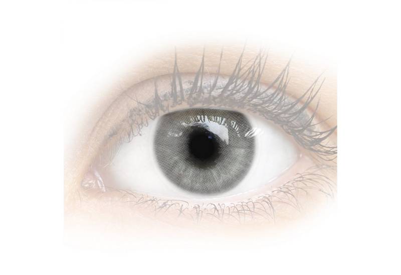 GLAMLENS Monatslinsen Stark deckende & natürliche graue Linsen Pisa Gray mit/ohne Stärke von GLAMLENS