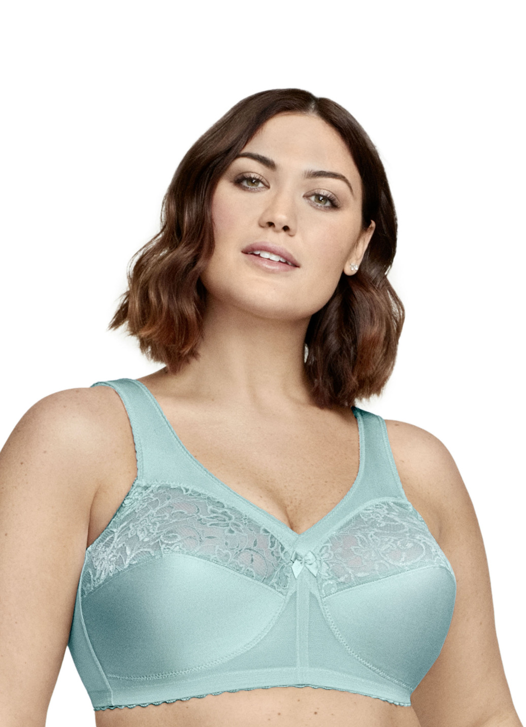 Glamorise Stütz-BH mit Spitze, Cup G, Gletscher, Größe 85 Glamorise Stütz-BH mit Spitze, Cup G, Gletscher, Größe 85 von GLAMORISE