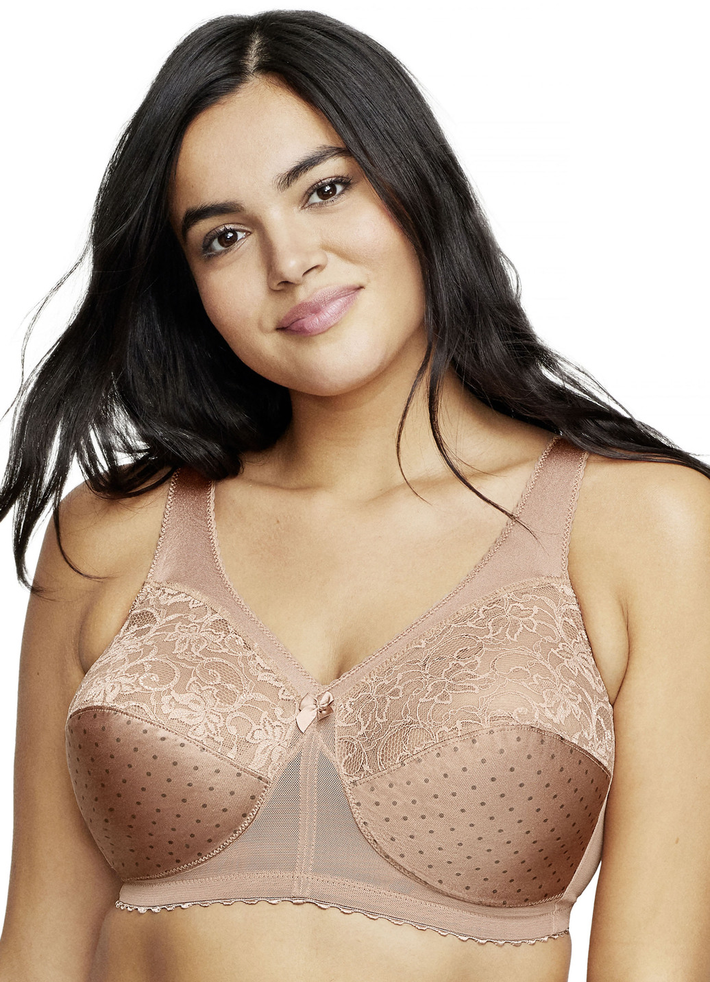 Glamorise Stütz-BH mit Spitze, Cup I, Cappuccino, Größe 125 Glamorise Stütz-BH mit Spitze, Cup I, Cappuccino, Größe 125 von GLAMORISE