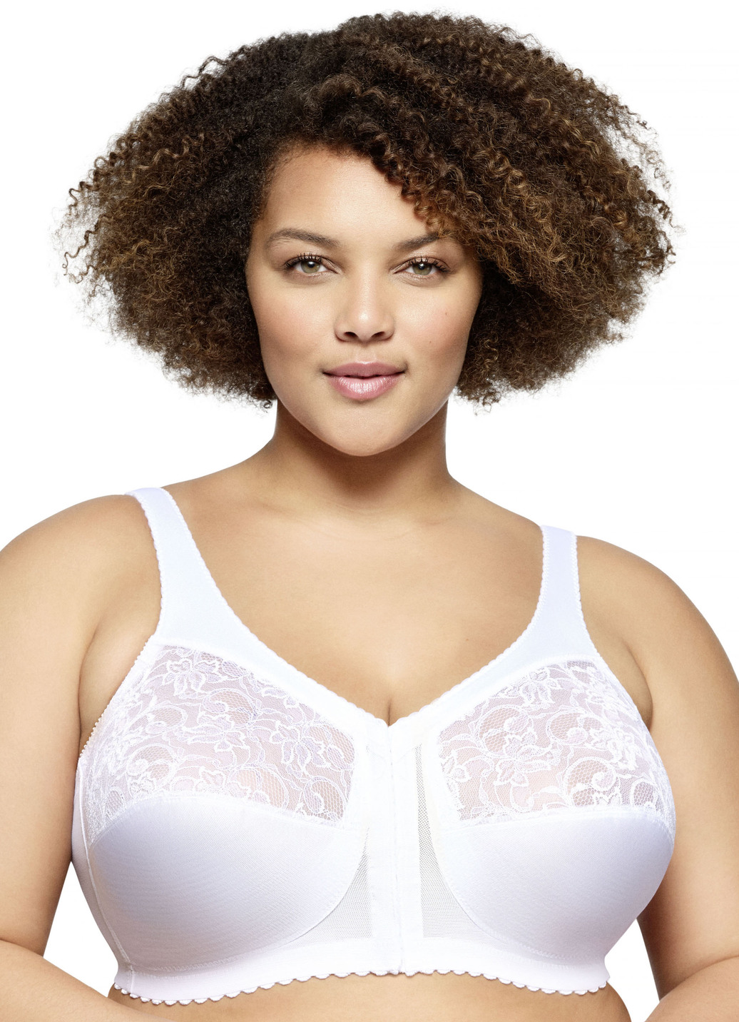 Glamorise Stütz-BH mit Vorderverschluss, Cup F, Weiss, Größe 100 Glamorise Stütz-BH mit Vorderverschluss, Cup F, Weiss, Größe 100 von GLAMORISE