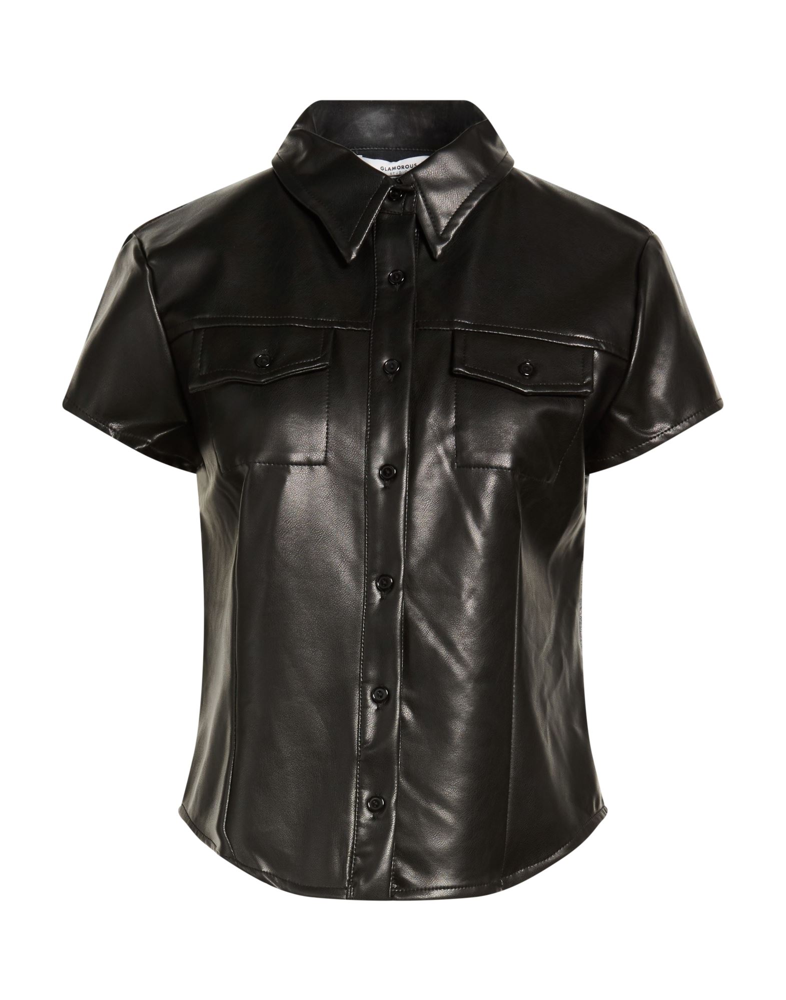 GLAMOROUS STUDIO Hemd Damen Schwarz von GLAMOROUS STUDIO