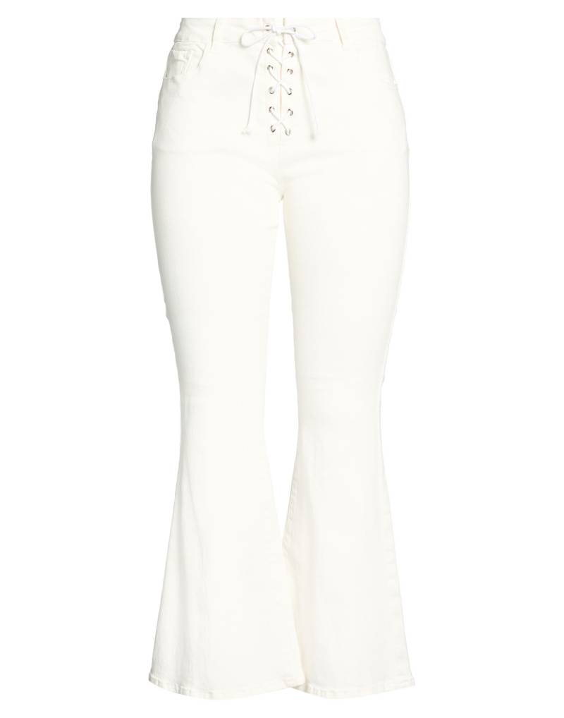 GLAMOROUS Jeanshose Damen Weiß von GLAMOROUS