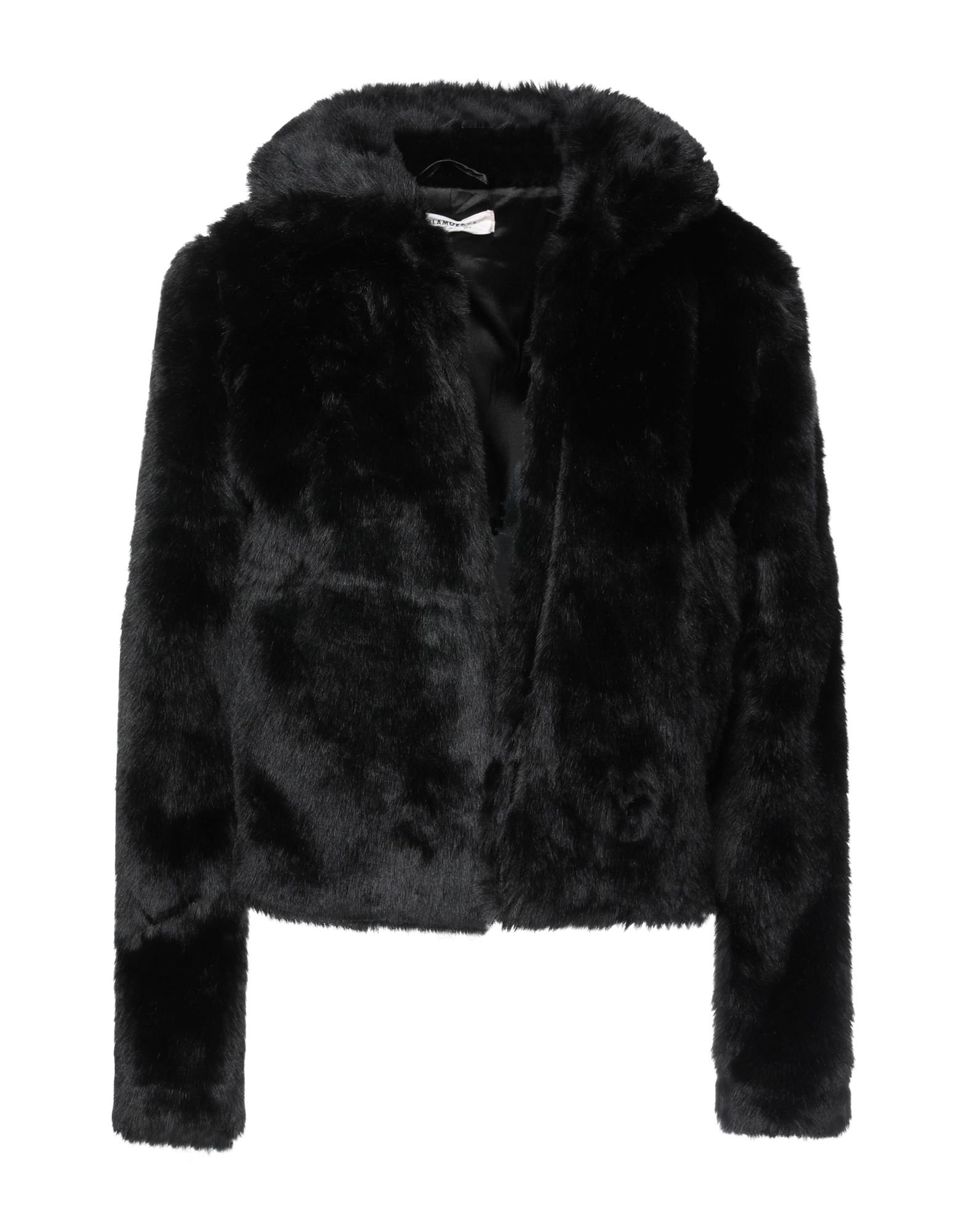 GLAMOROUS Shearling- & Kunstfell Damen Schwarz von GLAMOROUS