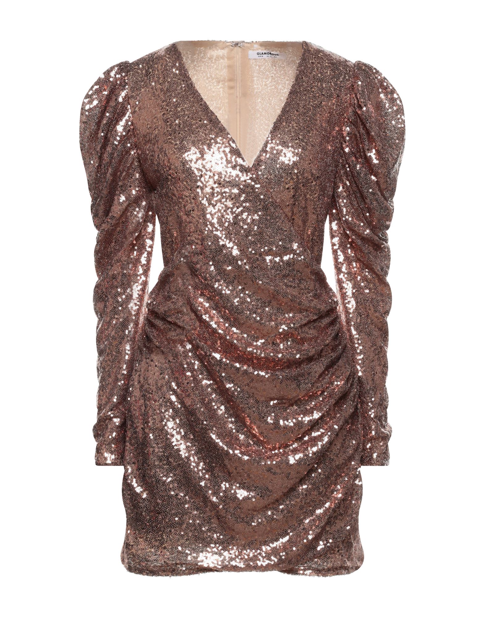 GLAMOROUS Mini-kleid Damen Bronze von GLAMOROUS