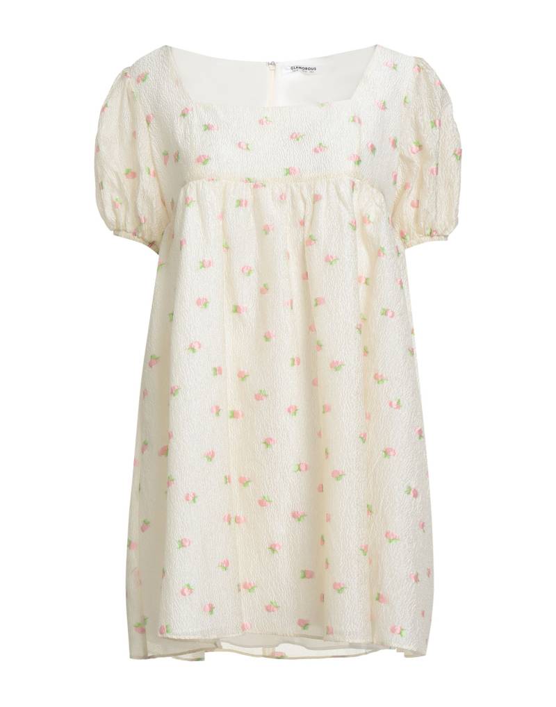 GLAMOROUS Mini-kleid Damen Cremeweiß von GLAMOROUS