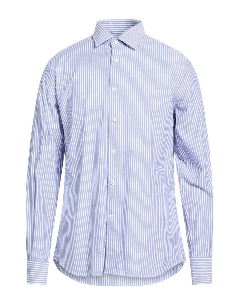 GLANSHIRT Hemd Herren Azurblau von GLANSHIRT