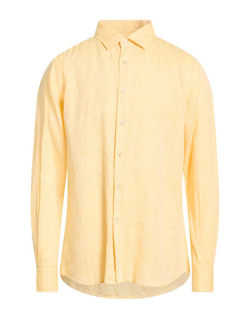 GLANSHIRT Hemd Herren Gelb von GLANSHIRT