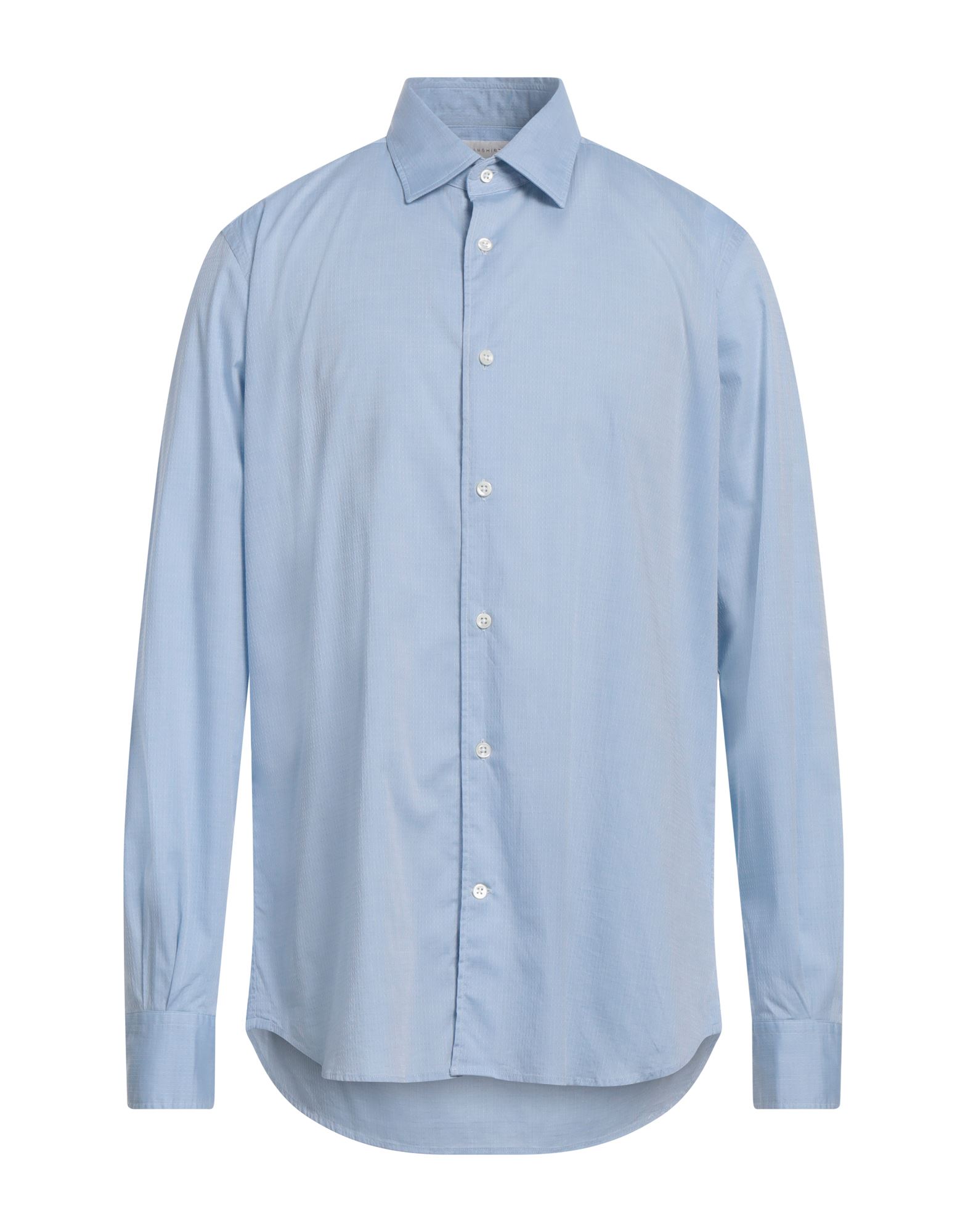 GLANSHIRT Hemd Herren Himmelblau GLANSHIRT Hemd Herren Himmelblau von GLANSHIRT