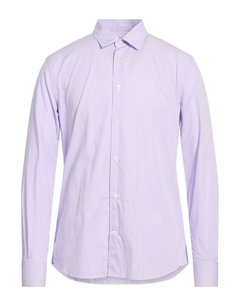 GLANSHIRT Hemd Herren Lila von GLANSHIRT