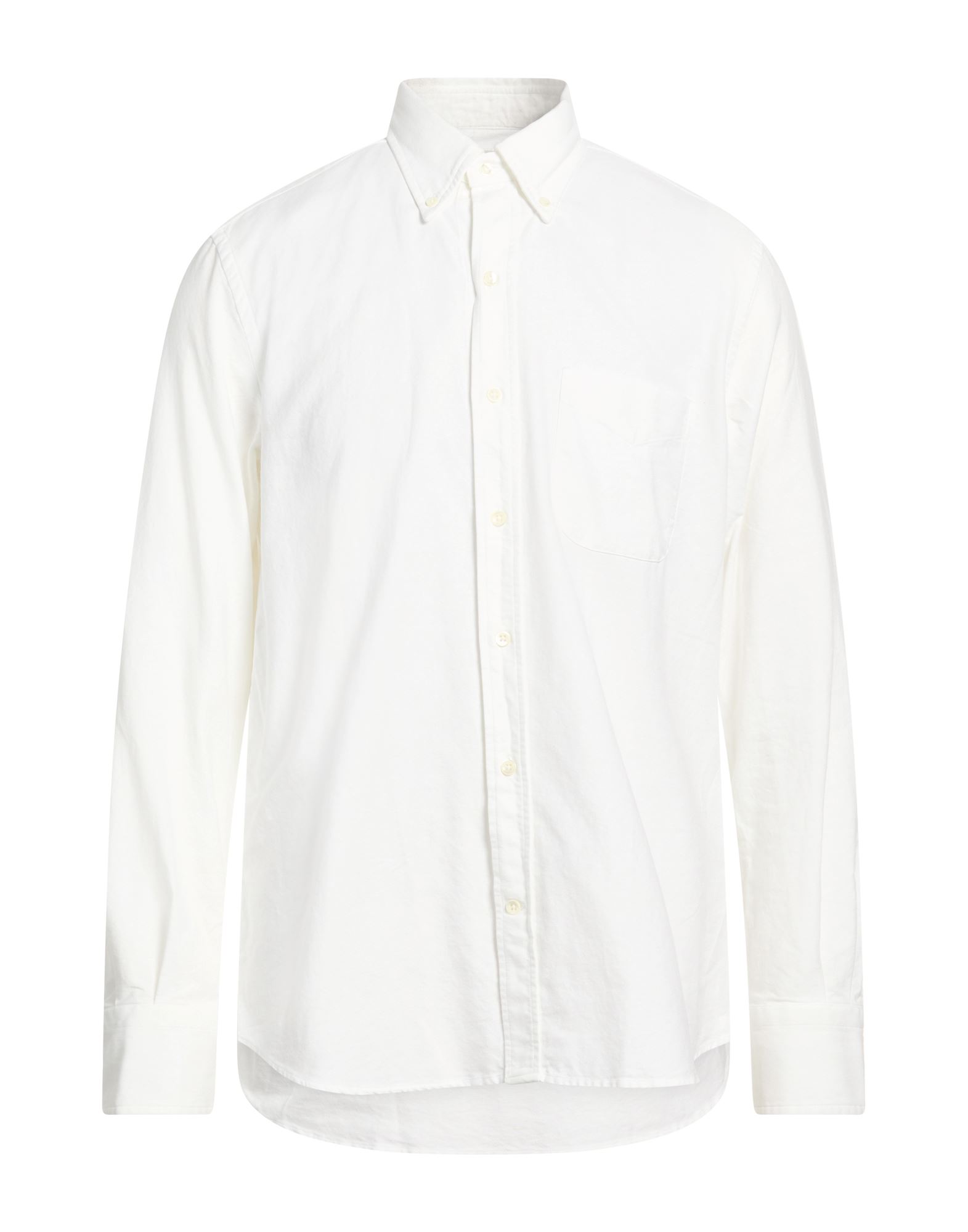 GLANSHIRT Hemd Herren Weiß von GLANSHIRT