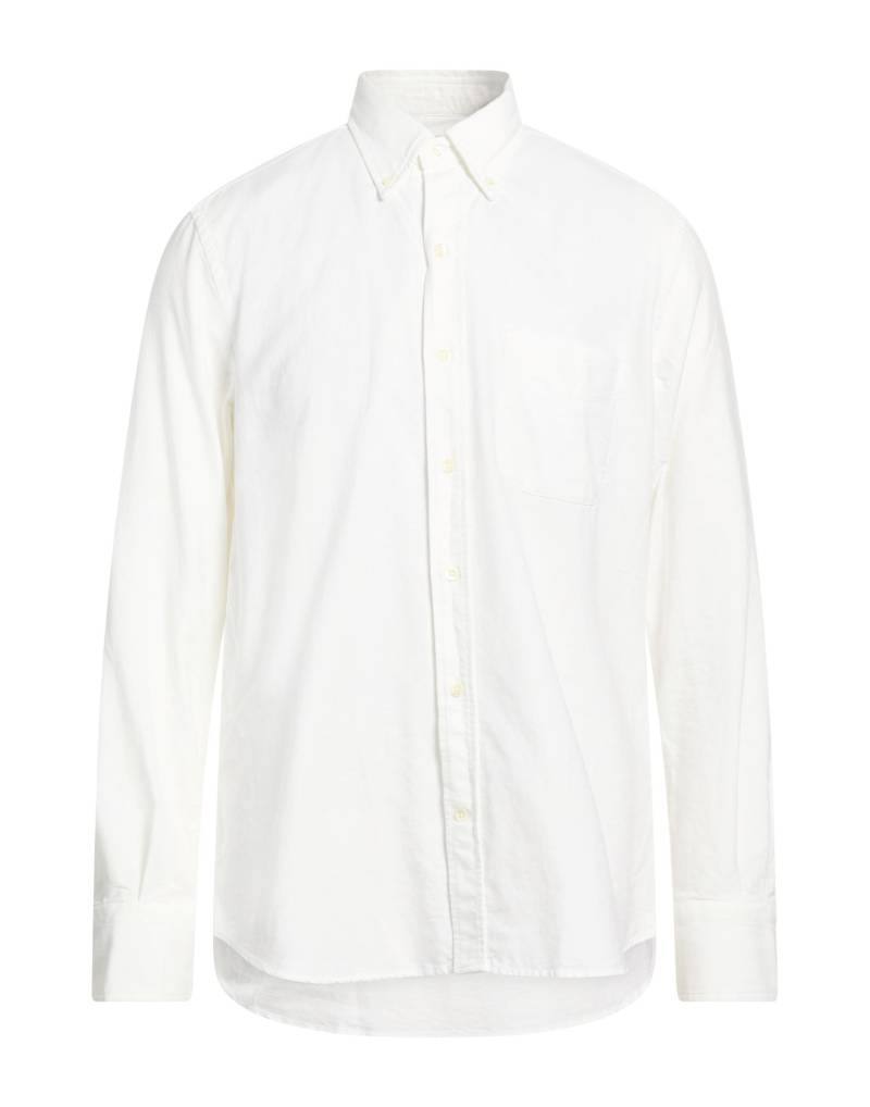 GLANSHIRT Hemd Herren Weiß von GLANSHIRT