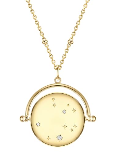 GLANZSTÜCKE MÜNCHEN Damen Kette mit Anhänger aus 925/- Sterling Silber mit Zirkonia Diamantschliff von GLANZSTÜCKE MÜNCHEN