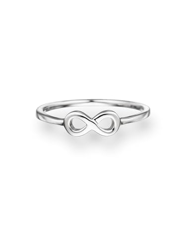 GLANZSTÜCKE MÜNCHEN Damen-Ring Infinity Sterling Silber - Infinityring Unendlichkeits-Zeichen Ring Silberring Ring mit Symbol von GLANZSTÜCKE MÜNCHEN