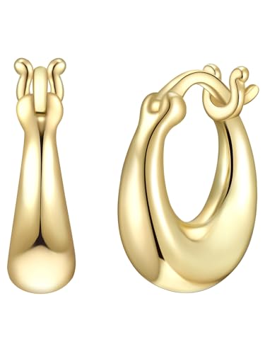 Glanzstücke München Damen Creolen 925/- Sterling Silber gelbvergoldet 14 Karat Silberohrcreolen Glanzstücke München Damen Creolen 925/- Sterling Silber gelbvergoldet 14 Karat Silberohrcreolen von GLANZSTÜCKE MÜNCHEN