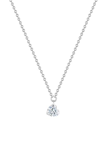 GLANZSTÜCKE MÜNCHEN Damen Kette mit Anhänger aus 925/- Sterling Silber mit Topas von GLANZSTÜCKE MÜNCHEN
