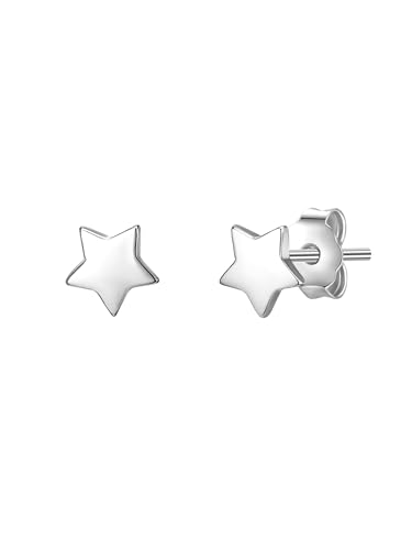Glanzstücke München Damen-Ohrstecker Stern Sterling Silber - Ohrringe Sternform Symbol Ohr-Schmuck mini von GLANZSTÜCKE MÜNCHEN